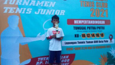 Photo of Mewakili Poso, Fattah Juara Tenis Junior se-Sulteng