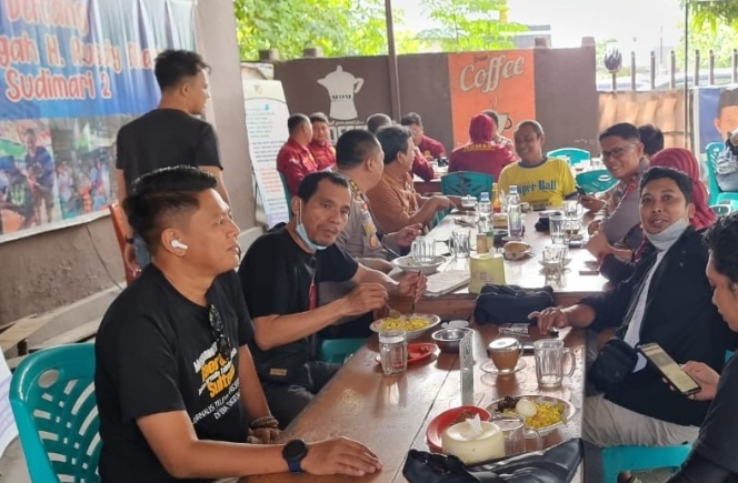 Coffee Morning Jurnalistik bersama Humas Satgas Madago Raya (Foto: IST)