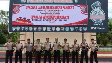 Photo of Awal Januari, 5 Perwira Polres Touna Naik Pangkat