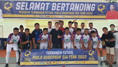 Photo of Tim Futsal Tamara Touna Bertarung di Piala Gubernur Sulteng, Laga Perdana Kalahkan Parimo 6-3