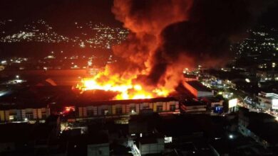 Photo of Pasar Manonda Palu Kembali Terbakar, Pedagang Berhamburan Panik