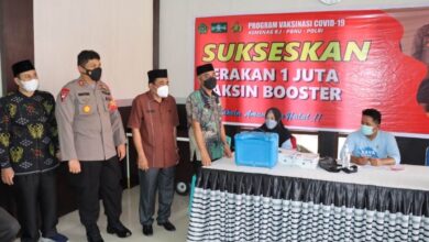 Photo of Mudik Sehat Lebaran, Polres Poso Gandeng Kemenag dan Nahdlatul Ulama Gelar Satu Juta Vaksinasi Booster