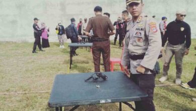 Photo of Kapolres Touna Resmikan Lapangan Tembak Wicaksana Laghawa