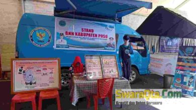 Photo of Dukung Kota Bersih Dari Narkoba, BNN Poso Kampanye P4GN ke Pengunjung Bonesompe Fair