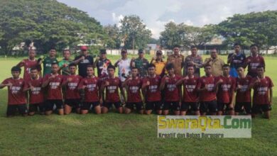 Photo of Latihan Persiapan Porprov Banggai, Persipos Bantai Tim Morut 8-0