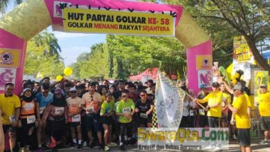 Photo of Meriahkan HUT Golkar ke 58, Ribuan Warga Poso Ikut Jalan Santai dan Fun Run