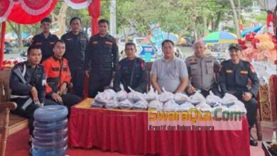 Photo of Beri Support Bertugas, Ancyra Hotel Poso Bagikan Paket Makanan di Pospam Nataru