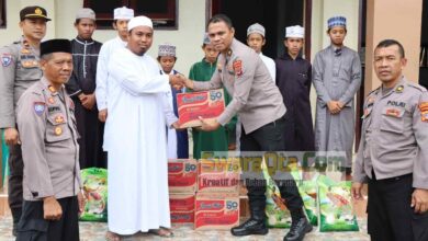 Photo of Program Jumat Curhat, Polres Morowali Kunjungi Dua Pondok Pesantren