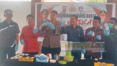 Photo of Polres Poso Musnahkan Tangkapan Sabu 1 Kg