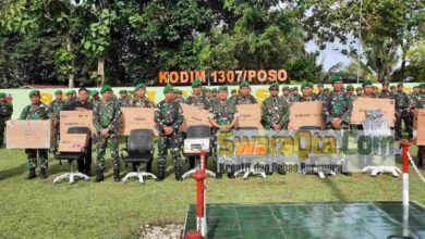 Photo of Wujud Peduli Komandan Satuan, Kodim 1307 Dapat Bantuan Inventaris Kantor