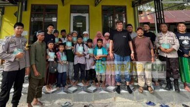 Photo of Agar Anak Pelosok Bisa Baca, SKUT Poso Bagikan Ratusan Alquran