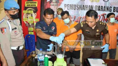 Photo of Satnarkoba Polres Poso Musnahkan Sabu 6,34 Gram dan Tangkap 3 Pelaku