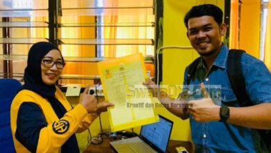 Photo of Datangi Kantor DPD Golkar, Bacaleg Firmansyah Mappatoba Lengkapi Berkas Pencalonan