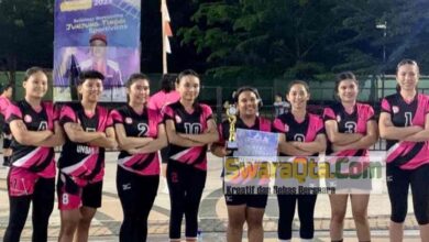 Photo of Tim Putri Unsimar Poso Juara 1 Turnamen Bola Voli RTH Cup 2023