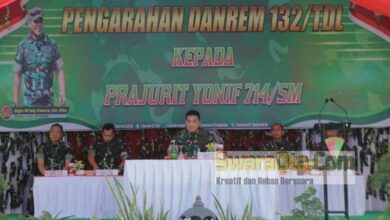 Photo of Danrem 132 Tadulako Tekankan Prajurit Yonif 714 Jangan Buat Pelanggaran