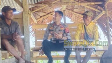 Photo of Ciptakan Kamtibmas Kondusif, Kapolsek Iptu Andi Cakra Sambangi Petani