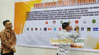 Photo of Bawaslu Deklarasikan Pemilu Damai 2024 di Wilayah Poso