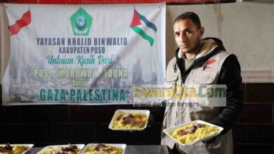 Photo of Warga Gaza Palestina Dapat Bantuan Dari Yayasan Khalid Bin Walid