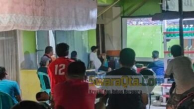 Photo of Warga Sayo Nobar Piala Asia 2023, Beri Dukung Timnas Indonesia