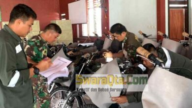 Photo of Prabowo Beri Bantuan 118 Unit Motor Untuk Babinsa Kodim 1307 Poso