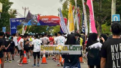 Photo of Ramaikan HUT ke-129, Warga Membludak Sehat Bersama Poso Run 2024