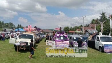 Photo of Semangat Jemaat Klasis Poso Kota Pawai Paskah, Meskipun Diguyur Hujan