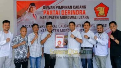 Photo of Pilkada Morut 2024, Bupati dan Wabup Petahana Ambil Formulir Pendaftaran di PDIP, PKB dan Gerindra