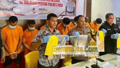 Photo of 7 Warga Poso Ditangkap Kasus Narkoba, Satunya PNS