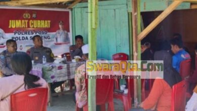 Photo of Menjaga Situasi Kondusif, Kapolres Poso Bersilaturahmi Dengan Warga Lombogia