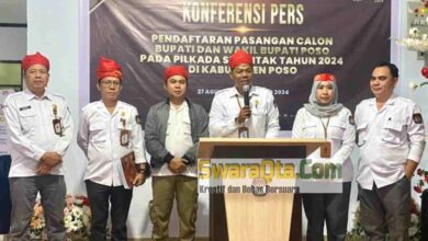 Photo of Diterima KPU, Empat Paslon Pilkada Poso 2024 Siap Bertarung