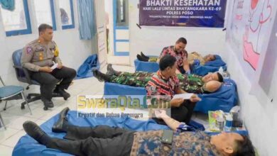 Photo of HUT ke 69, Satlantas Poso Gelar Donor Darah Untuk Membantu Sesama