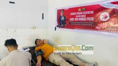 Photo of HUT Humas Polri ke 73, Wartawan Poso Donor Darah