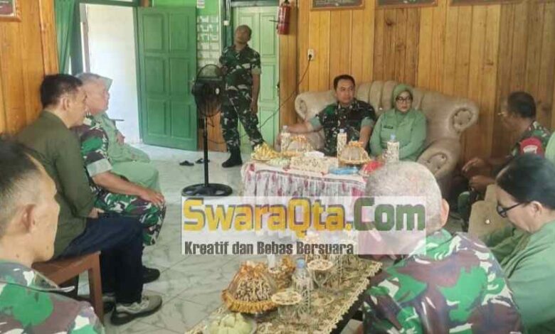 Photo of Kunker ke Touna, Dandim 1307 Himbau Anggotanya Jaga Netralitas