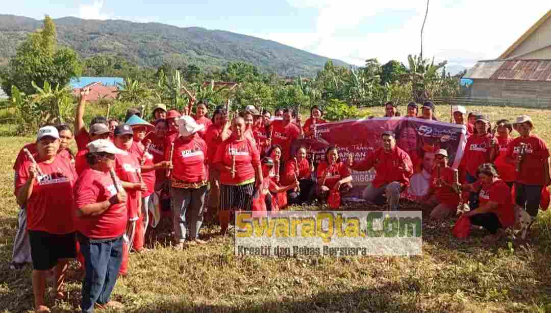 Anleg Poso Vivin Baso Ali Rayakan HUT PDI Perjuangan Ke-52 Bersama Kaum ...