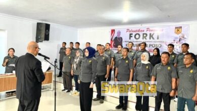 Photo of FORKI Poso Dilantik, Dr.Febe Padaga Jabat Ketua Periode 2025-2029
