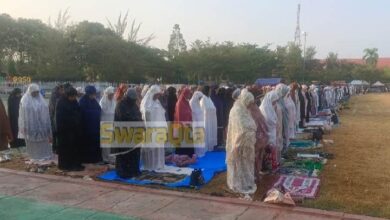 Photo of Musim Kemarau Berkepanjangan, Ratusan Umat Islam Poso Shalat Minta Hujan